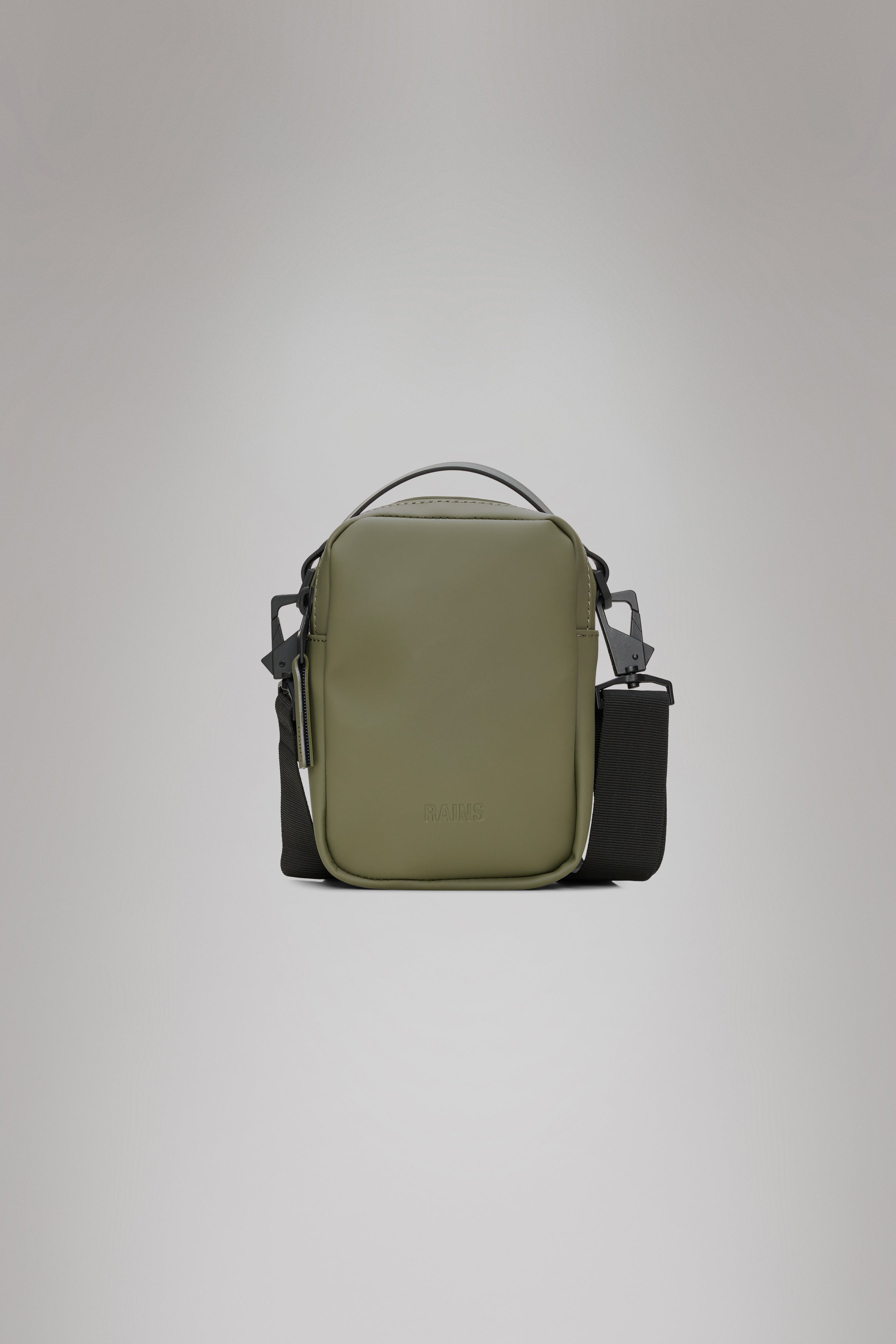 RAINS Reporter Box Bag Marsh Crossbody